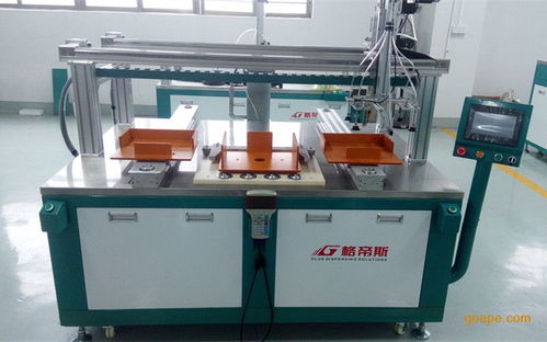 格帝斯tdt 400投光灯自动打胶盖玻璃板机 谷瀑环保